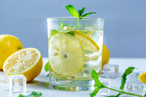 lemon water