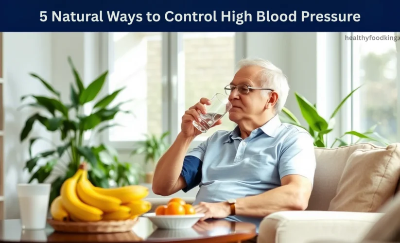 5 Natural Ways to Control High Blood Pressure – Simple Tips That Work