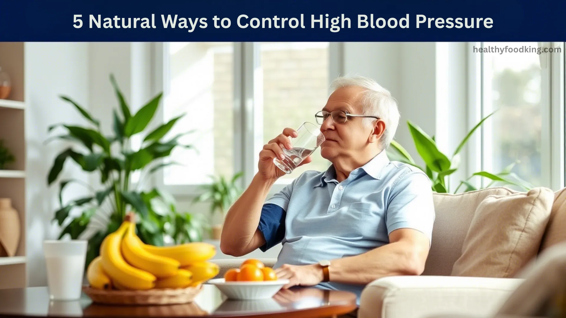 5 Natural Ways to Control High Blood Pressure – Simple Tips That Work