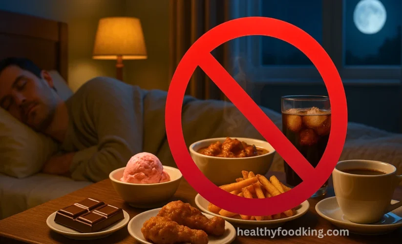 Avoid These 7 Foods at Night for Better Sleep – Simple Guide for Peaceful Nights