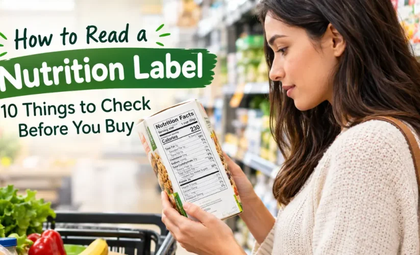 How to Read a Nutrition Label: 10 Things to Check Before You Buy